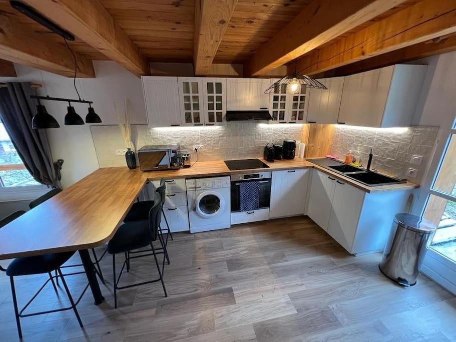 Appart Duplex Chalet Plein Sud Feissons-sur-Salins Exterior photo