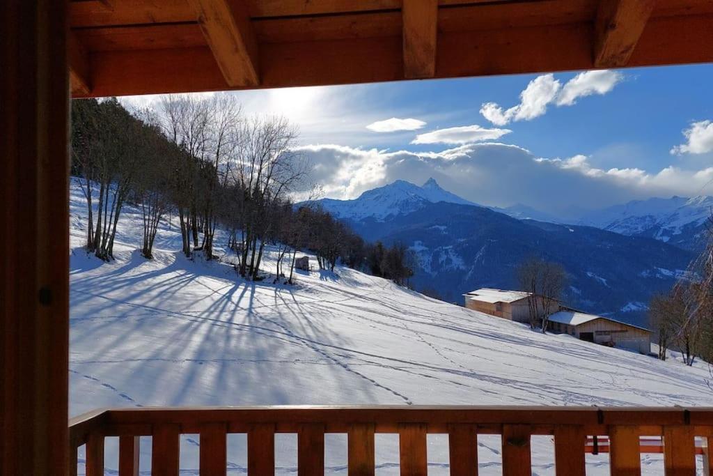 Appart Duplex Chalet Plein Sud Feissons-sur-Salins Exterior photo
